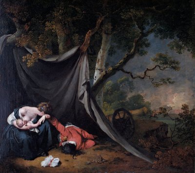 Il soldato morto, c.1789 da Joseph Wright of Derby